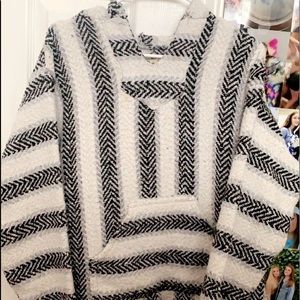 mexican hoodie / drug rug